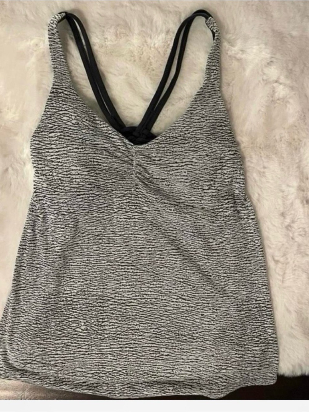 Lululemon movement to movement 2 in 1 workout activewear running tank
